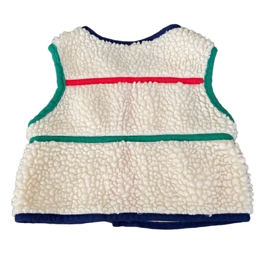 Vintage Carter's Baby Fleece Vest 5 Carters